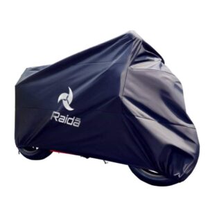 Raida RainPro Bike Cover for Honda CB350 RS (Navy Blue) Waterproof | Dustproof | with Mirror Pockets